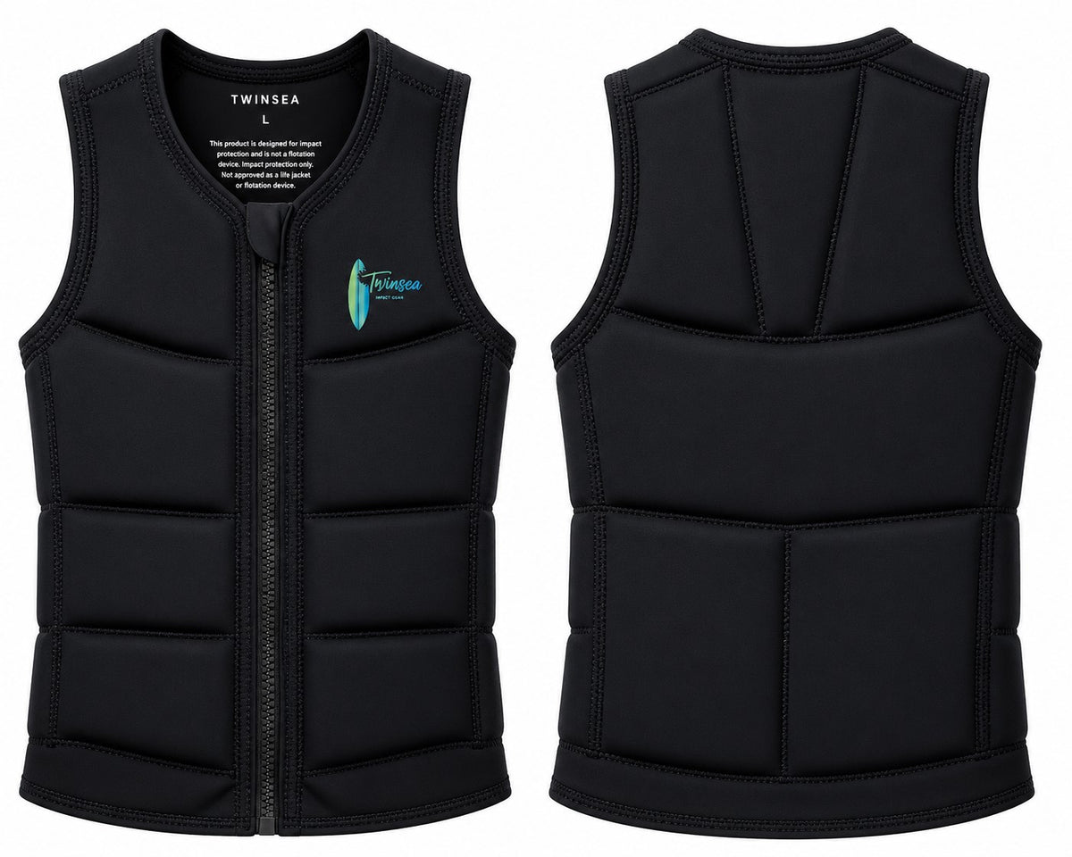 Twinsea Men's Impact Vest — Midnight Black — Twinsea