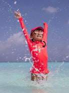 Twinsea Kids Rash Guard — Coral — Twinsea