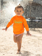 Twinsea Kids Rash Guard — Orange — Twinsea