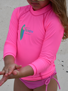 Twinsea Kids Rash Guard — Fuchsia — Twinsea