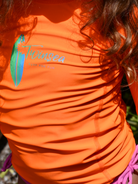 Twinsea Kids Rash Guard — Orange — Twinsea