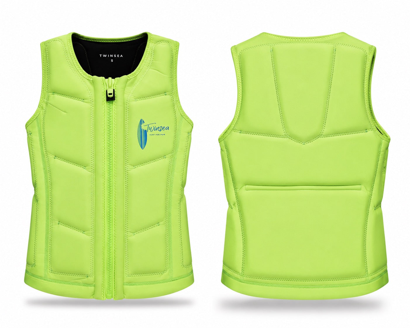 Twinsea Women's Impact Vest — Lime Rush — Twinsea